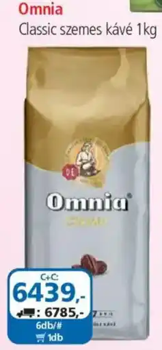 ÁRKLUB Omnia classic szemes kávé ajánlat