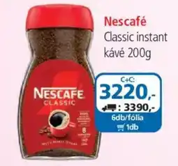 ÁRKLUB Nescafe classic instant kávé ajánlat