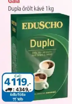 ÁRKLUB Eduscho dupla örölt kávé ajánlat
