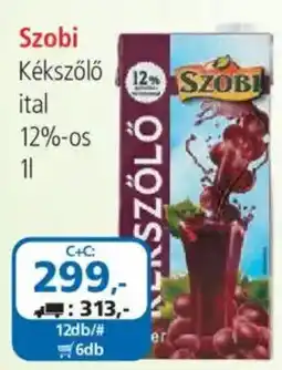 ÁRKLUB Szobi kék szőlő ital ajánlat