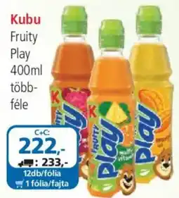 ÁRKLUB Kubu fruity play ajánlat
