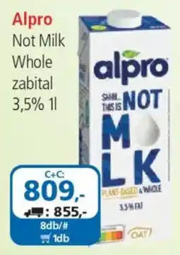 ÁRKLUB Alpro not milk whole ajánlat