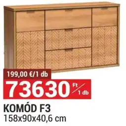 Merkury Market Komód F3 ajánlat