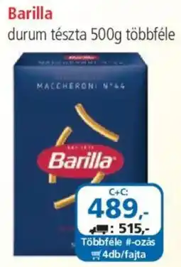 ÁRKLUB Barilla durum tészta ajánlat