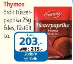 ÁRKLUB Thymos fűszerpaprika ajánlat