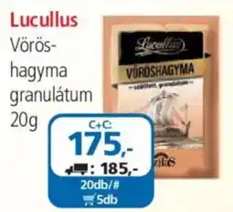 ÁRKLUB Lucullus vöröshagyma granulátum ajánlat