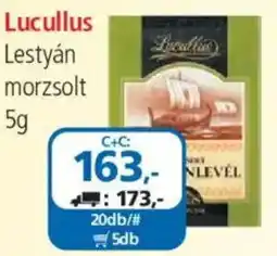 ÁRKLUB Lucullus lestyán morzsolt ajánlat