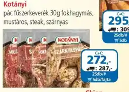 ÁRKLUB Kotányi pác fűszerkeverék ajánlat