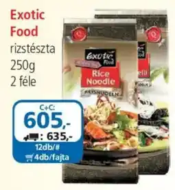 ÁRKLUB Exotic Food rizstészta ajánlat