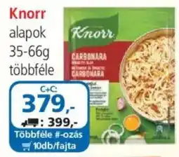 ÁRKLUB Knorr alapok ajánlat