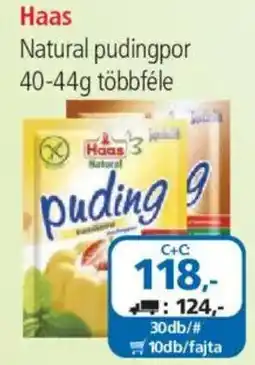 ÁRKLUB Haas natural pudings ajánlat
