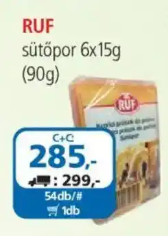 ÁRKLUB Ruf sütőpor ajánlat