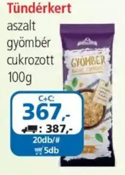 ÁRKLUB Tündérkert gyömbér ajánlat