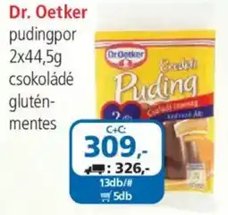 ÁRKLUB Dr. Oetker puding ajánlat