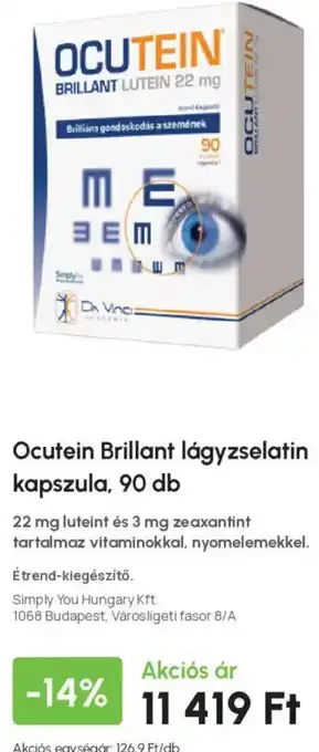 Ocutein brillant lágyzselatin kapszula