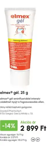 Alma Gyógyszertárak elmex gél ajánlat