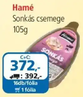 ÁRKLUB Hamé sonkás csemege ajánlat