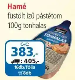 ÁRKLUB Hamé füstölt ízű pástétom ajánlat