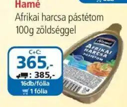 ÁRKLUB Hamé afrikai harcsa pástétom ajánlat