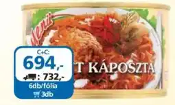 ÁRKLUB Menti t káposzta ajánlat