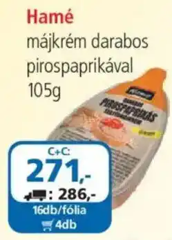 ÁRKLUB Hamé májkrém ajánlat