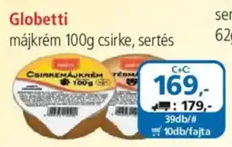 ÁRKLUB Globetti májkrém ajánlat