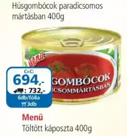 ÁRKLUB Húsgombócok ajánlat