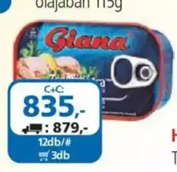 ÁRKLUB Giana olajabarn ajánlat