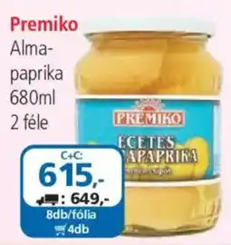 ÁRKLUB Premiko alma paprika ajánlat