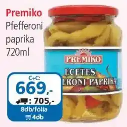 ÁRKLUB Premiko pfefferoni paprika ajánlat