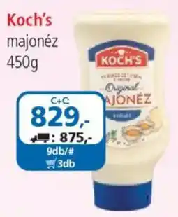 ÁRKLUB Koch's majonéz ajánlat