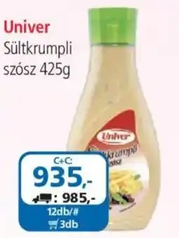 ÁRKLUB Univer sültkrumpli szósz ajánlat