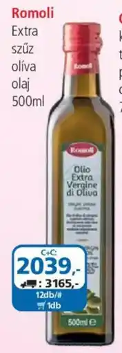 ÁRKLUB Romoli extra szűz olíva olaj ajánlat