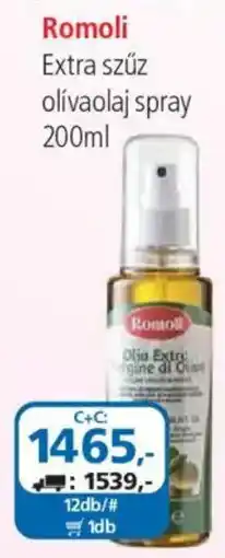 ÁRKLUB Romoli extra szúz olívaolaj spray ajánlat