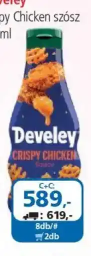 ÁRKLUB Develey crispy chicken szósz ajánlat