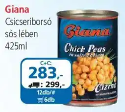 ÁRKLUB Giana csicseriborsó ajánlat