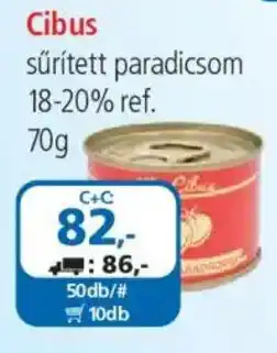 ÁRKLUB Cibus sűrített paradicsom ajánlat