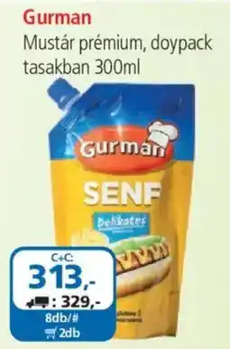ÁRKLUB Gurman senf ajánlat