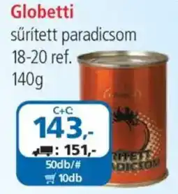 ÁRKLUB Globetti sűrített paradicsom ajánlat