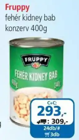 ÁRKLUB Fruppy fehér kidney bab ajánlat