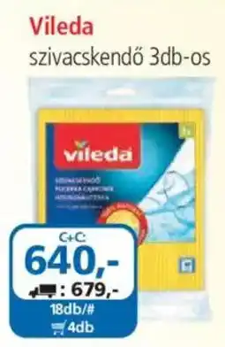 ÁRKLUB Vileda szivacs kendő ajánlat