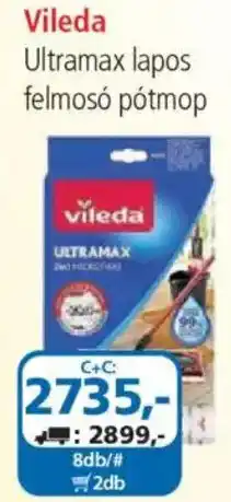 ÁRKLUB Vileda ultramax lapos felmosó pótmap ajánlat