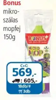 ÁRKLUB Bonus mikro-szálas mopfej ajánlat