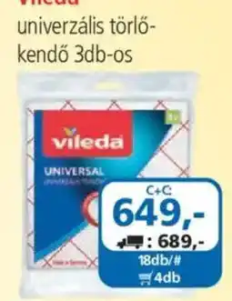 ÁRKLUB Vileda univerzális töröl-kendő ajánlat