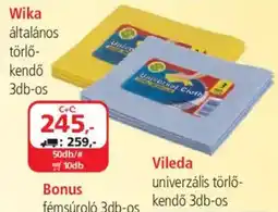 ÁRKLUB Wika általános töröl-kendő ajánlat