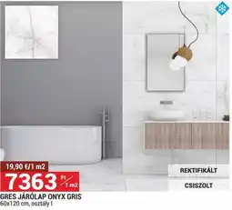 Merkury Market Gres járólap onyx gris ajánlat