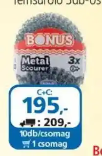 ÁRKLUB Bonus metal scouer ajánlat
