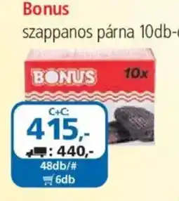 ÁRKLUB bonus szappanos párna ajánlat