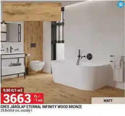 Merkury Market Gres jarolap eternal infinity wood bronze ajánlat