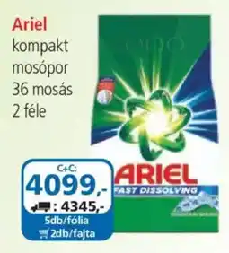 ÁRKLUB Ariel kompakt mosópor ajánlat
